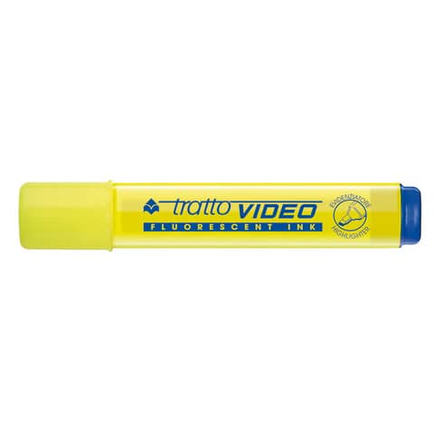 Evidenziatore TRATTO Video 1-5 mm giallo  F830201
